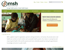 Tablet Screenshot of msh.org