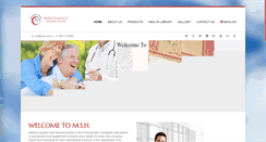 Desktop Screenshot of msh.com.sa